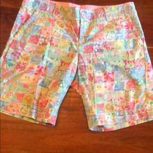 Lilly Pulitzer Block Pattern Shorts